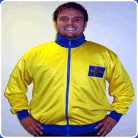 SWEDEN TRACKTOP Retro Football Shirts