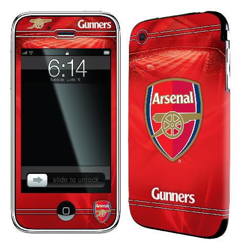 Official Arsenal iPhone 3G Skin Official Arsenal iPhone 3G Skin