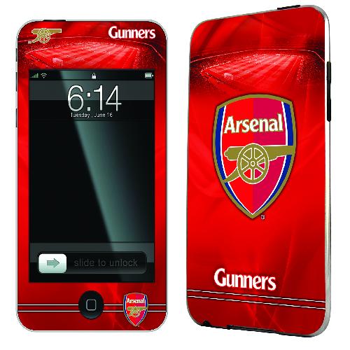 Official Arsenal iPod Touch 2 and 3 Skin