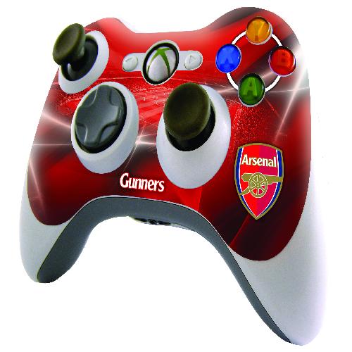 Official Arsenal XBOX 360 Controller Skin