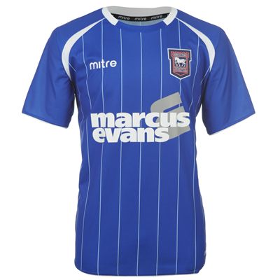 2011-12 Ipswich Town Home Football Shirt
