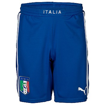 2012-13 Italy Euro 2012 Away Shorts (Blue) - Kids