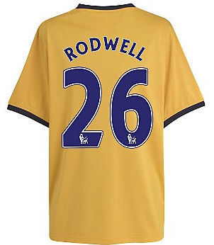 2011-12 Everton Away Football Shirt (Rodwell 26)