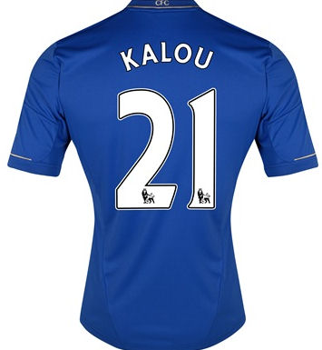 2012-13 Chelsea Home Shirt (Kalou 21) - Kids