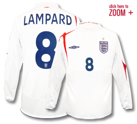 England L/S home (Lampard 8) 05/07