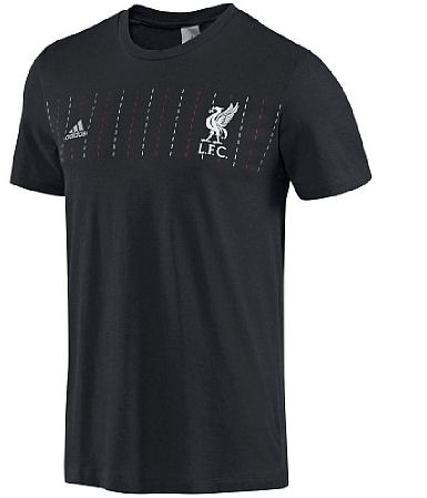 2011-12 Liverpool Adidas Graphic Tee (Black)