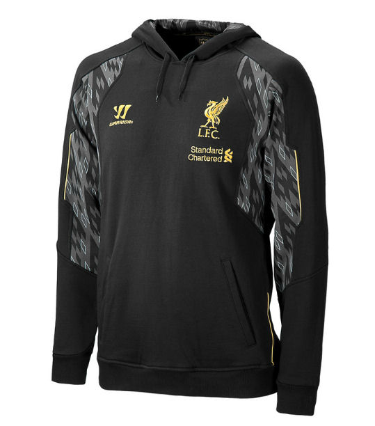 2013-14 Liverpool Warrior Hoody (Black)