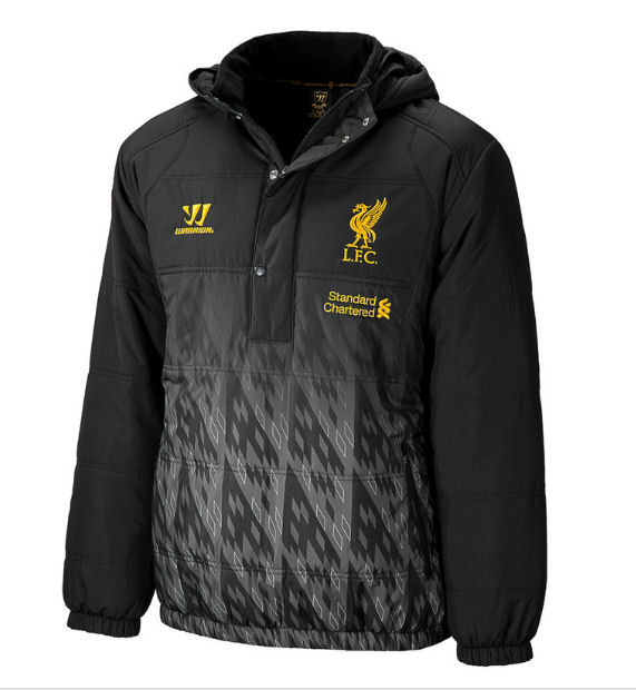 2013-14 Liverpool Warrior Padded Jacket (Black)