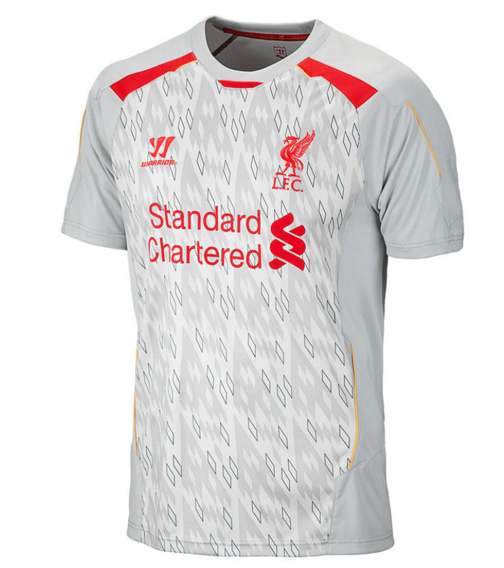 2013-14 Liverpool Warrior Training Shirt (Grey)