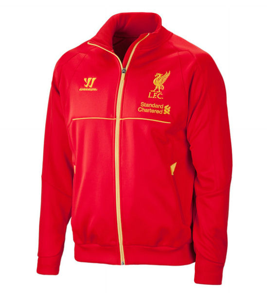 2013-14 Liverpool Warrior Travel Jacket (Red)