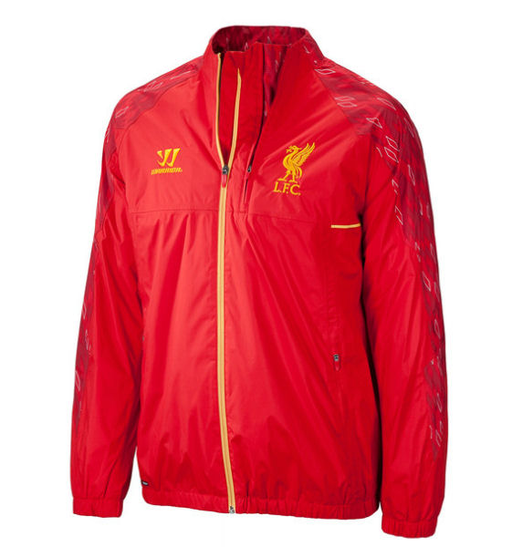 2013-14 Liverpool Warrior Walkout Jacket (Red)