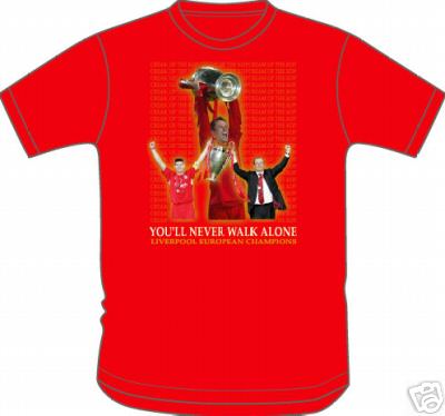 Liverpool Champions Tee 04/05