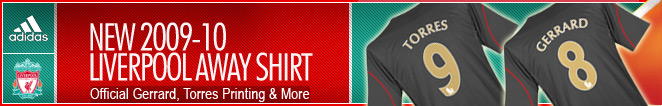 Liverpool away 2009-10