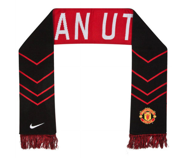 manchester united scarf