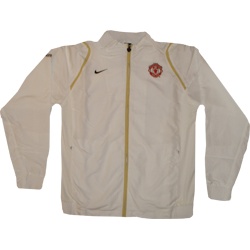 06-07 Man Utd Warmup Jacket (white)