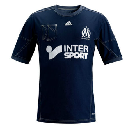 2013-14 Marseille Adidas Away Football Shirt