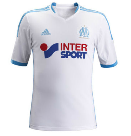 2013-14 Marseille Adidas Home Shirt