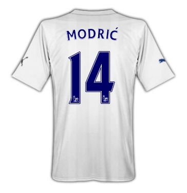2011-12 Tottenham Puma Home Shirt (Modric 14)