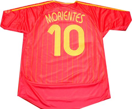 Spain home Morientes 10 0607 Spain home Morientes 10 0607