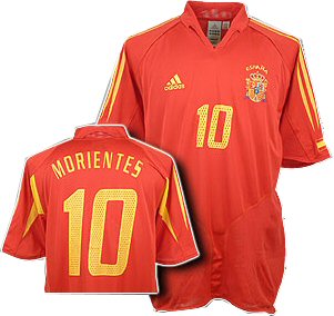 Spain home (Morientes 10) 04/05