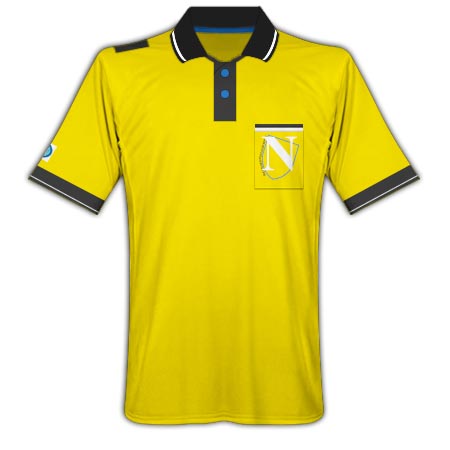 2011-12 Napoli Polo Shirt (Yellow)