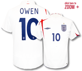England home (Owen 10) 05/07