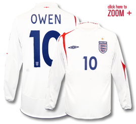 England L/S home (Owen 10) 05/07