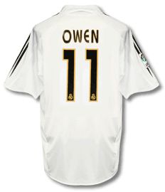 Real Madrid home (Owen 11) 04/05