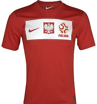 2012-13 Poland Away Euro 2012 Football Shirt