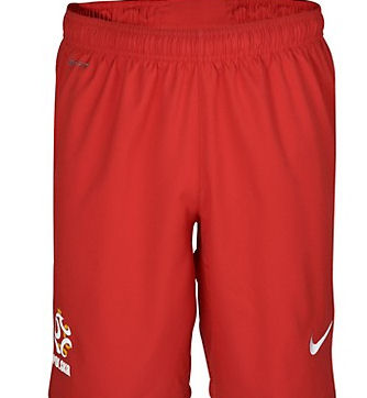 2012-13 Poland Euro 2012 Home Shorts (Red)