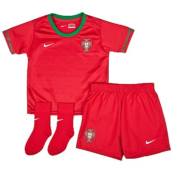 2012-13 Portugal Euro 2012 Home Little Boys Mini Kit