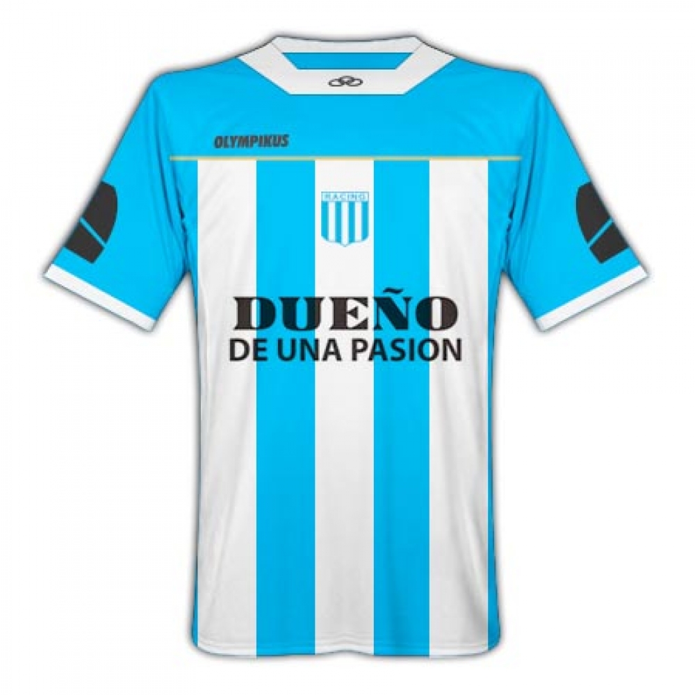 2011-12 Racing Club Home Football Shirt