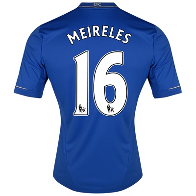 2012-13 Chelsea Home Shirt (Meireles 16) - Kids