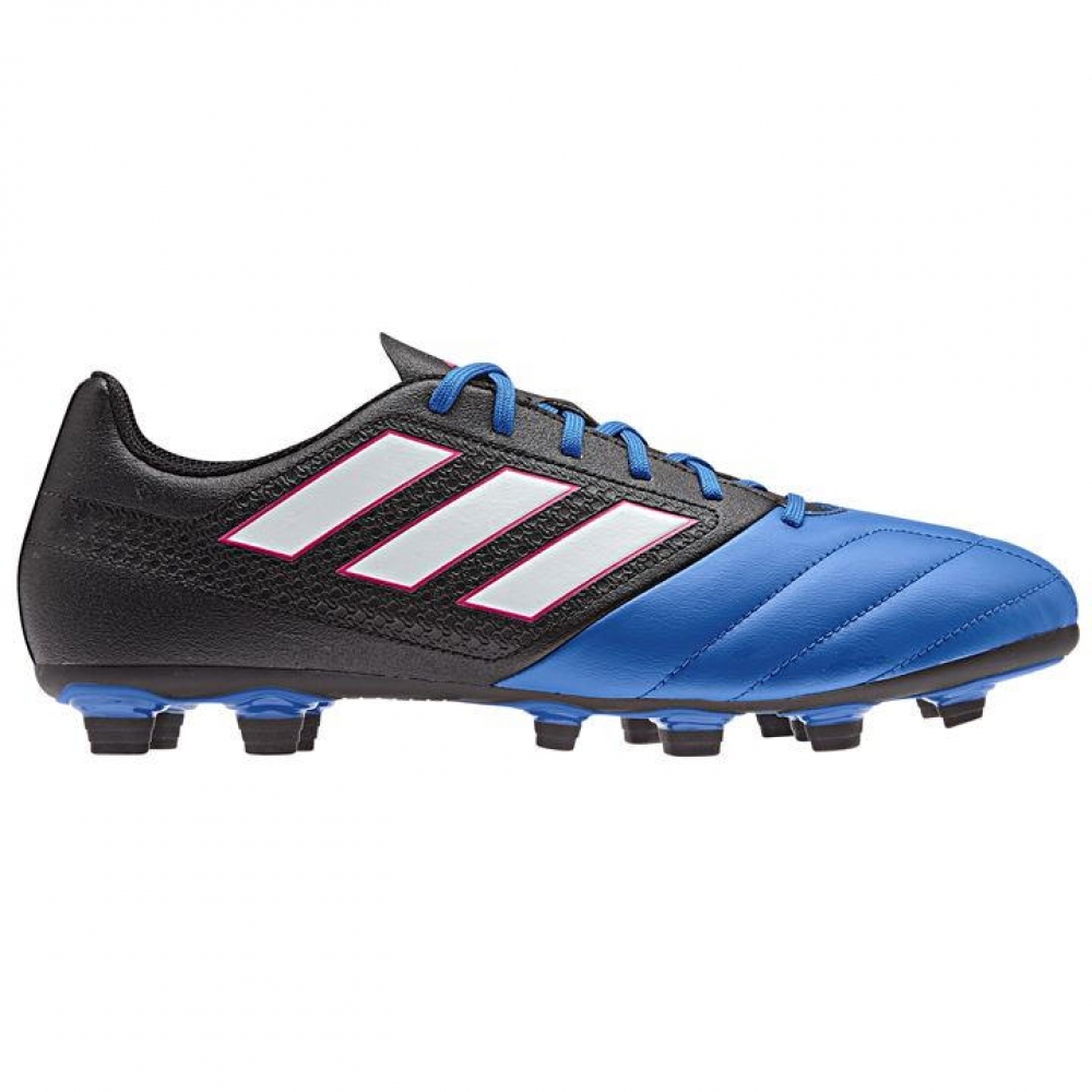 blue and black adidas football boots