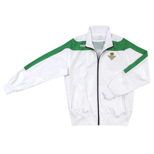 2012-13 Real Betis Macron Travel Jacket (White)