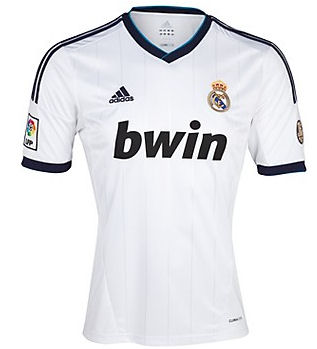 2012-13 Real Madrid Adidas Home Football Shirt