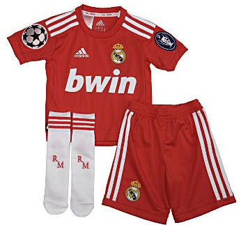 2011-12 Real Madrid Adidas 3rd Little Boys Mini Kit