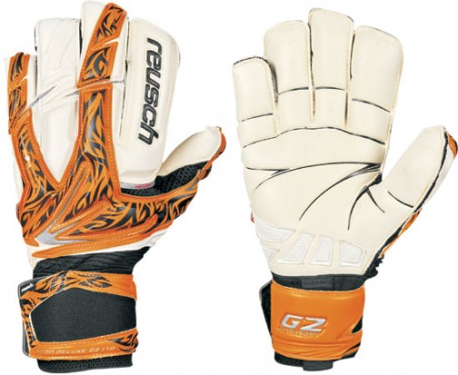 Reusch Keon Deluxe G2 Goalkeeper Gloves (Orange)