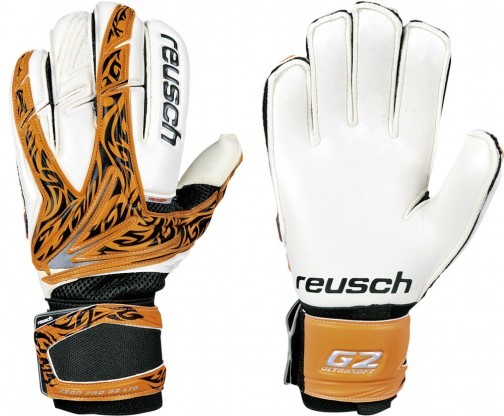 Reusch Keon Pro G2 Goalkeeper Gloves (Orange)