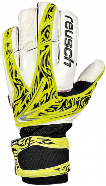 Reusch Keon Pro M1 Mega Goalkeeper Gloves (Lime)