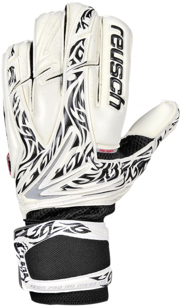Reusch Keon Pro M1 Mega Goalkeeper Gloves (White)