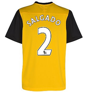 2011-12 Blackburn Away Football Shirt (Salgado 2)