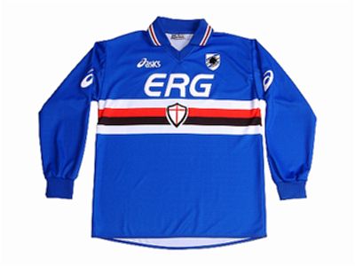 Sampdoria L/S home 03/04