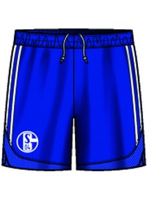 07-08 Schalke home shorts