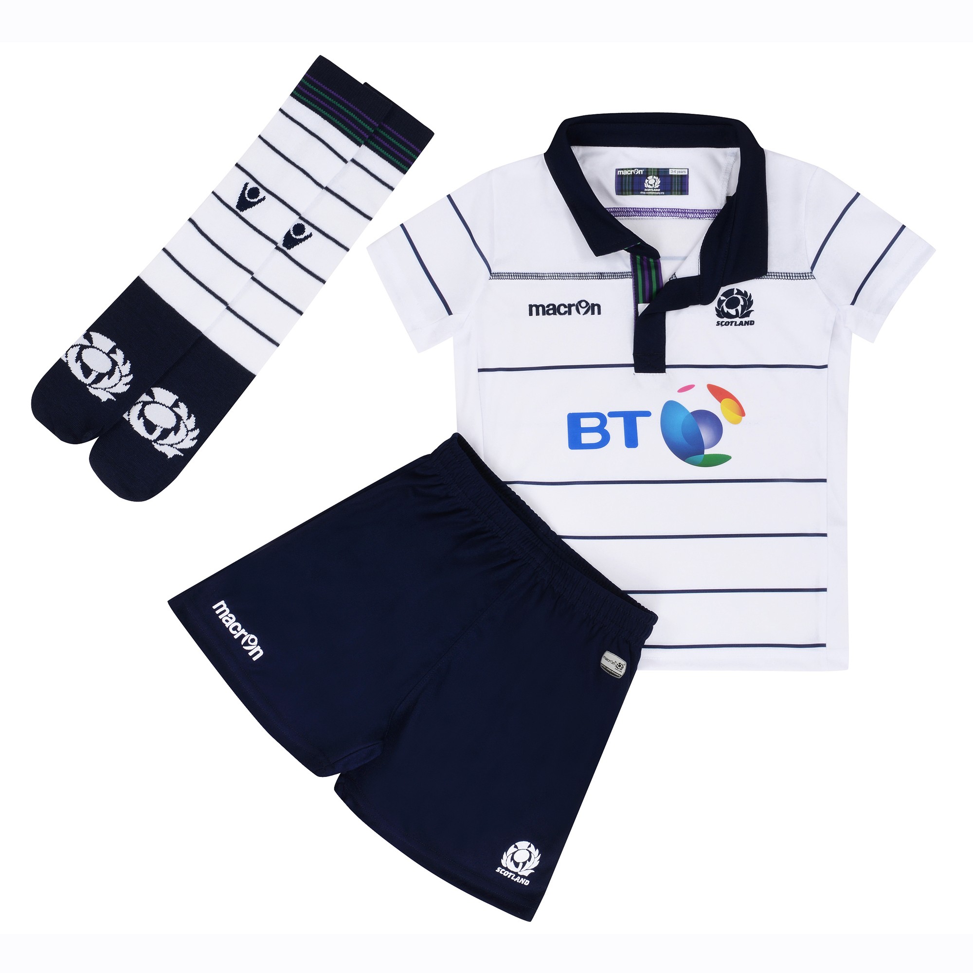 20162017 Scotland Macron Alternate Rugby Mini Kit Achat et vente