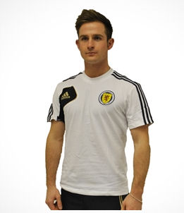 2012-13 Scotland Adidas Tee (White)