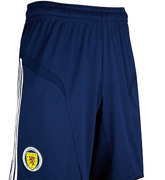 2012-13 Scotland Adidas Away Football Shorts