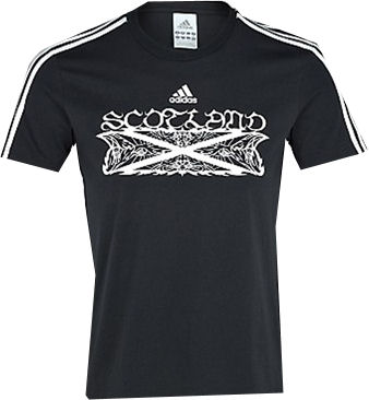 2012-13 Scotland Adidas Graphic Tee (Navy)
