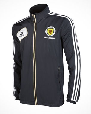 2012-13 Scotland Adidas Presentation Jacket (Kids)