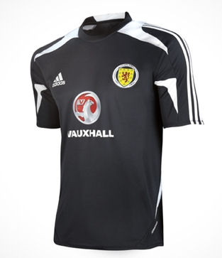 2012-13 Scotland Adidas Training Jersey (Navy) - Kids